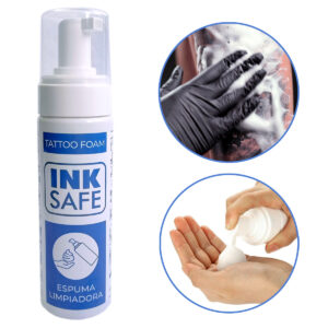 Espuma Limpiadora Para Tatuajes 200ml.