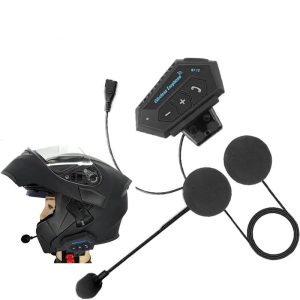 Intercomunicador Para Moto Bt12 Auricula