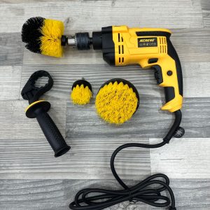 Combo De Taladro Kit De Cepillos
