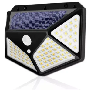 Lampara Solar 100 Luces Led Exteriores