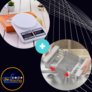 Combo Gramera Pesa Escurridor Platos