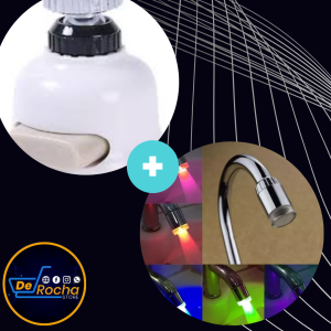 Combo Grifo Ahorrador Grifo Multicolor