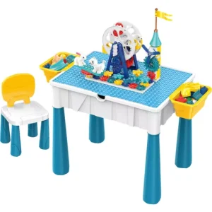 Mesa Bloques Lego Construccion Para Nino