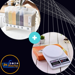 Combo Dispensador Cereales Gramera