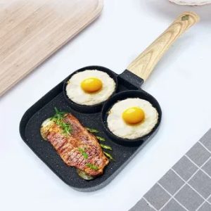 Sarten Antiadherente 3 Puestos Multiusos