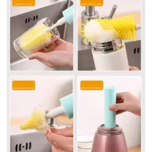 Cepillo Electrico Biberon Limpieza Chupo