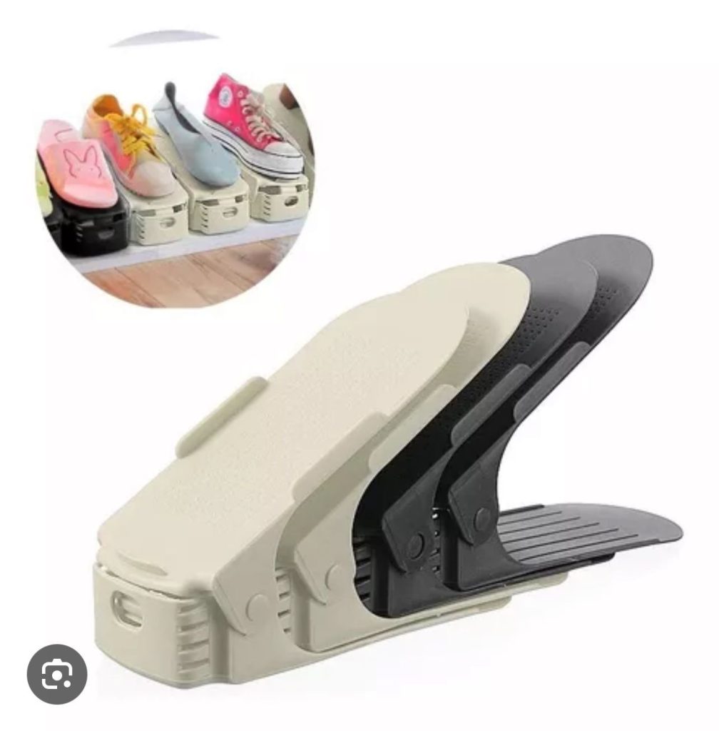 Organizador De Zapatos De 10 Estantes Laura Ashley - No Tejido, Gris, Para Colgar En Armario