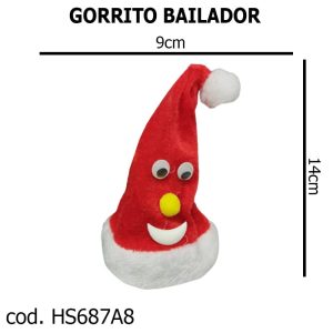 Gorrito Bailador Rojo Hs687ab