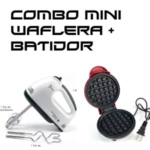 Combo Mini Waflera Batidor