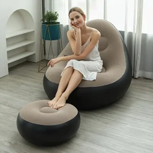 Sofa Inflable Portatil 2 Piezas Ergonomi