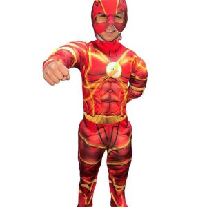 Disfraz Flash Con Musculos