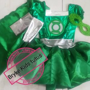 Disfraz Nina Linterna Verde