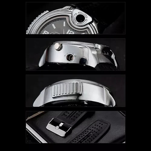 Reloj Con Encendedor Briket De Llama Gas - Imagen 5