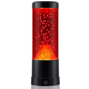 Lámpara De Volcán Decorativa Multicolor