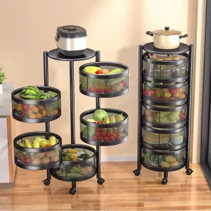 Organizador De Cocina Vertical 5 Niveles