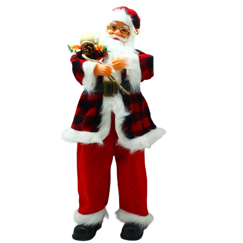 Muneco Papa Noel Con Sonido Y Movimient - Imagen 1