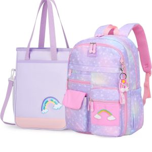 Morral Escolar Para Nina Con Lonchera