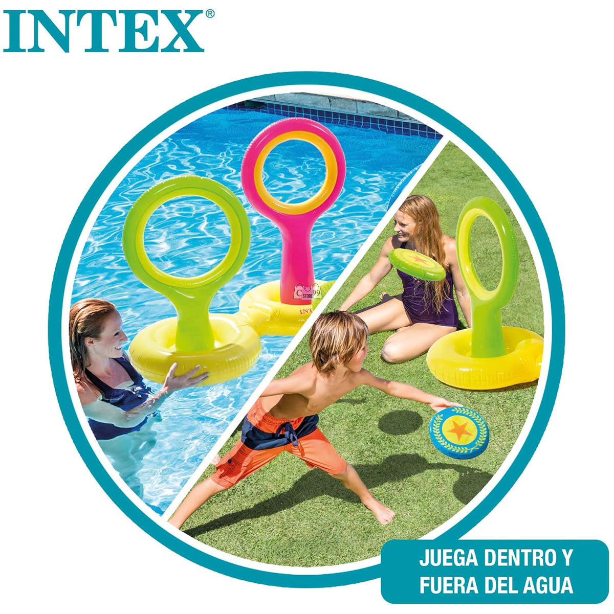 Platillos Voladores Para Piscina - Imagen 2