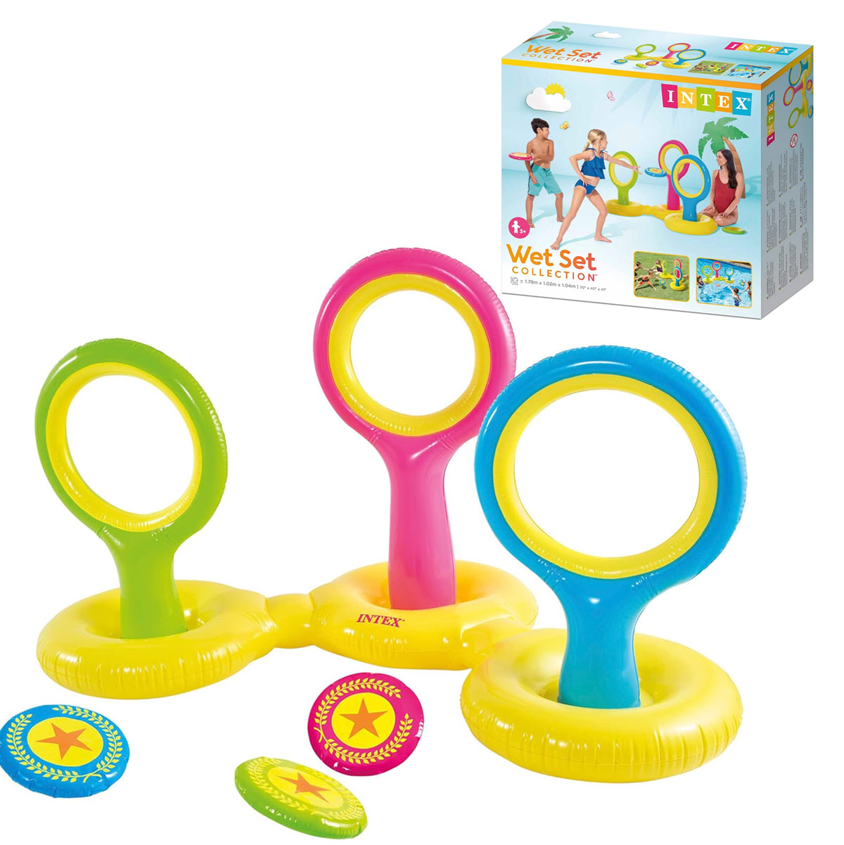 Platillos Voladores Para Piscina - Imagen 1