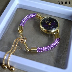 Dr8 Reloj Pulsera Tipo Joya En Estuche