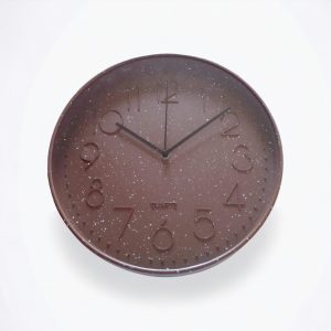 Reloj Café En Alto Relieve