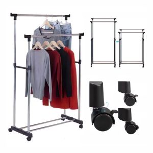 Tendedero Perchero Colgar Ropa Doble