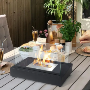 Chimenea De Mesa Portátil