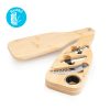 Set Vino En Bambu Con Forma De Botella - Thumbnail Image 1