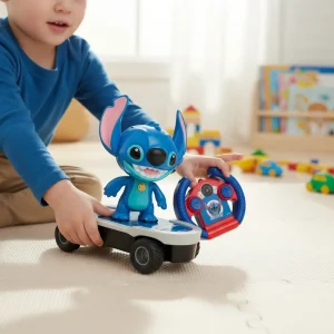 Stitch En Patineta A Control Remoto