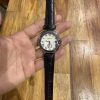 Cartier Ballon Bleu con correa de piel negra