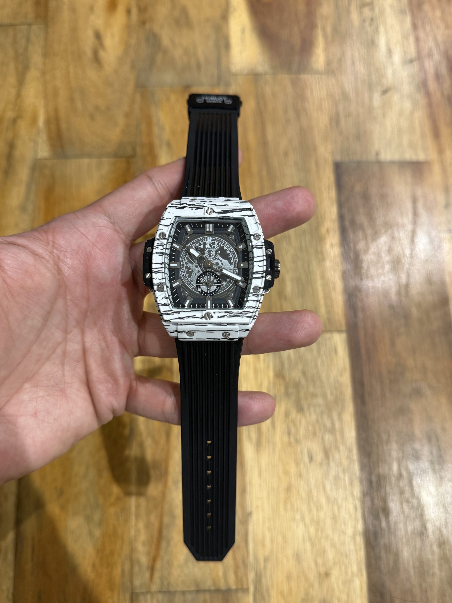 Hublot Spirit of Big Bang Carbon White de 42 mm. 3