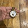 reloj de pulsera cronógrafo dorado 1