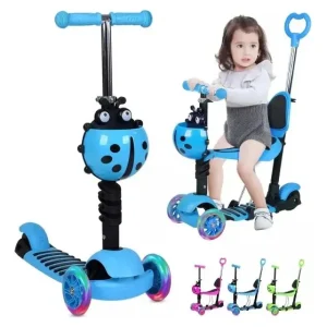 Patineta 5 En 1 Mariquita