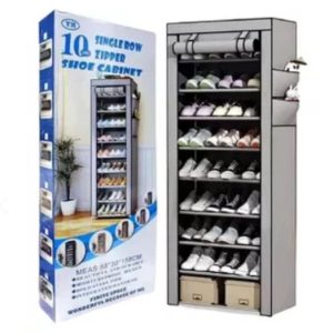 Zapatero 10 Niveles Con Cremallera