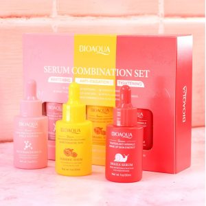 Kit X3 Sueros Faciales Bioaqua Nutritivo