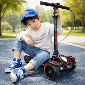 Patineta Scooter Luz Y Música