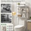 Estante Organizador de Baño 3 Niveles Sobre Sanitario - Thumbnail Image 4